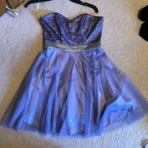 Purple homecoming dress!